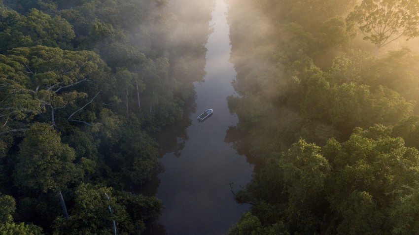 Kinabatangan River is the second longest river in Malaysia.