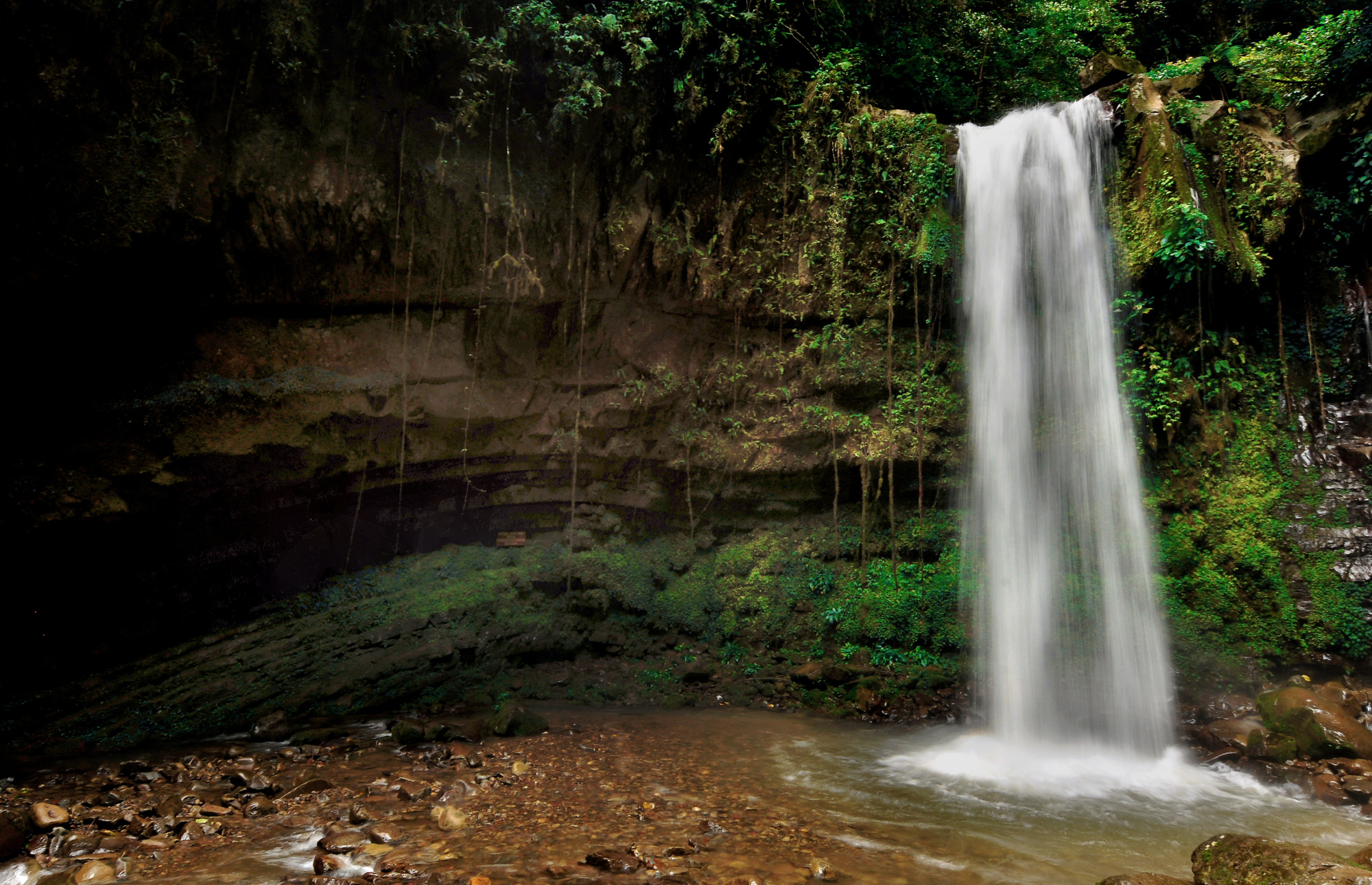 Tambunan Mahua Waterfall (Part of Crocker Range Park Location) Photo credit Sabah Park